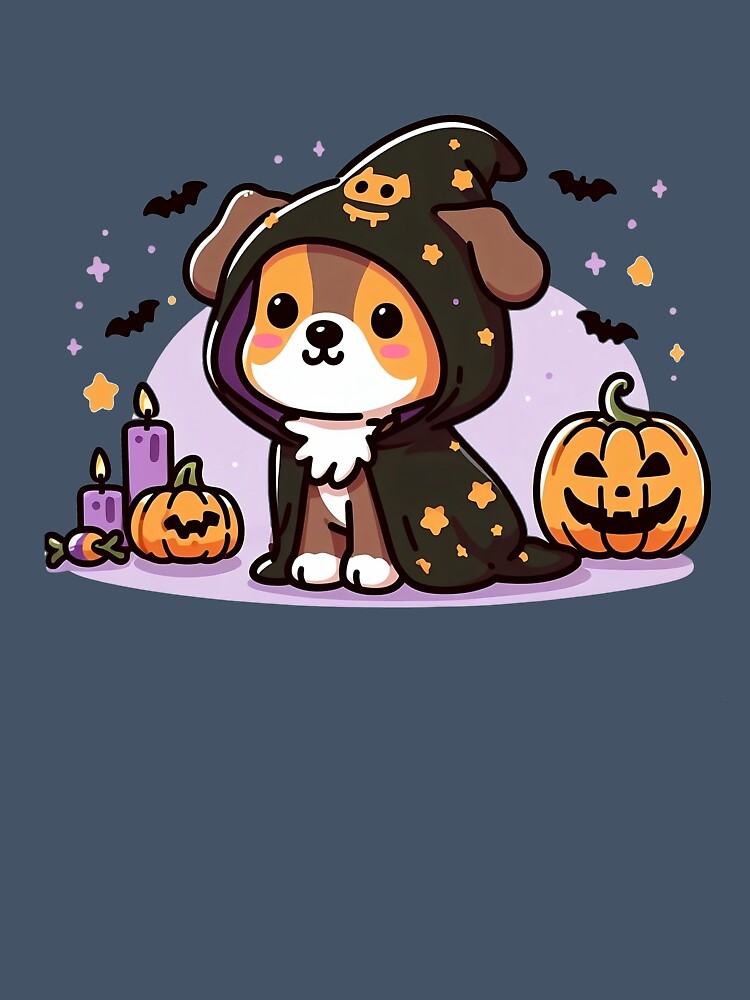 Cute Dog ready for halloween by RandomBro