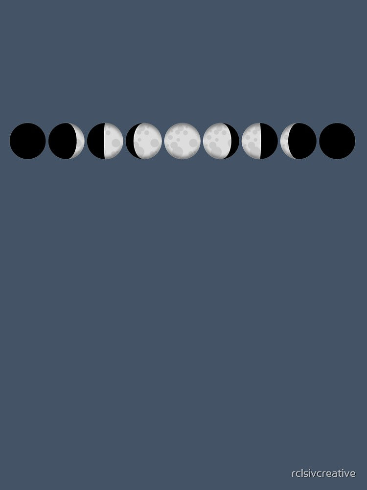Moon phases by rclsivcreative