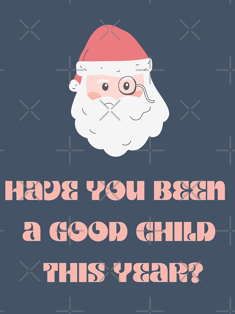 Funny detective Santa asking have you been a good child by StarlightTales