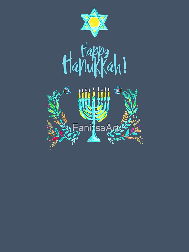 Happy Hanukkah by FanitsaArt