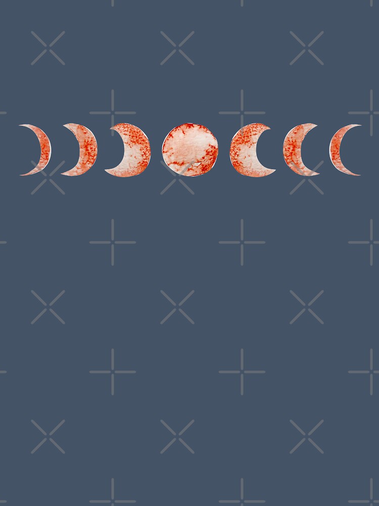 Watercolor Moon Phases by Fancythis