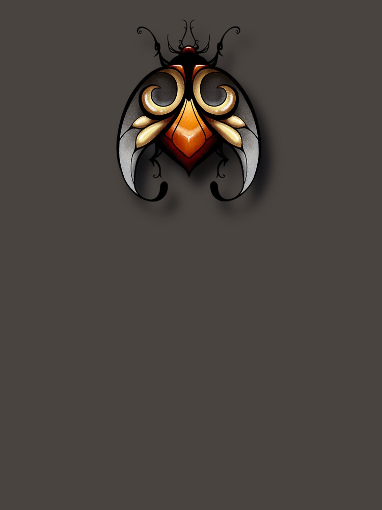 Mystical Moth Ornament | Tribal Insect Tattoo Design Art by Vikiink