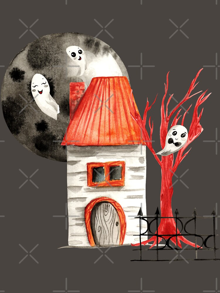 Haunted house that haunted by bunch of nice ghosts by pinkyfish1010