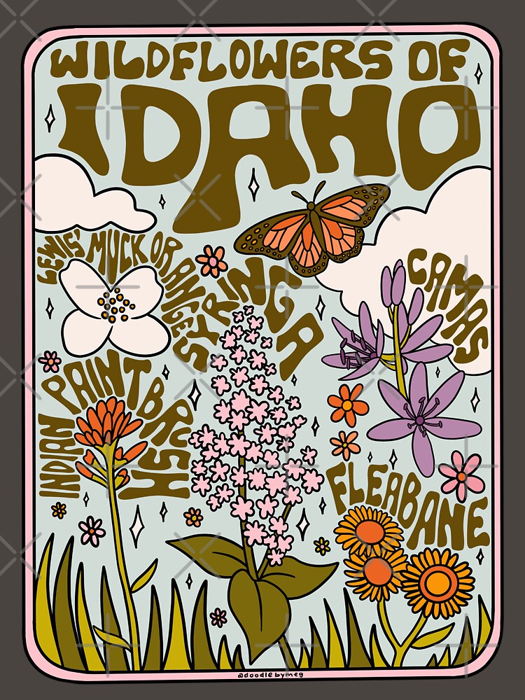 Idaho Wildflowers by doodlebymeg