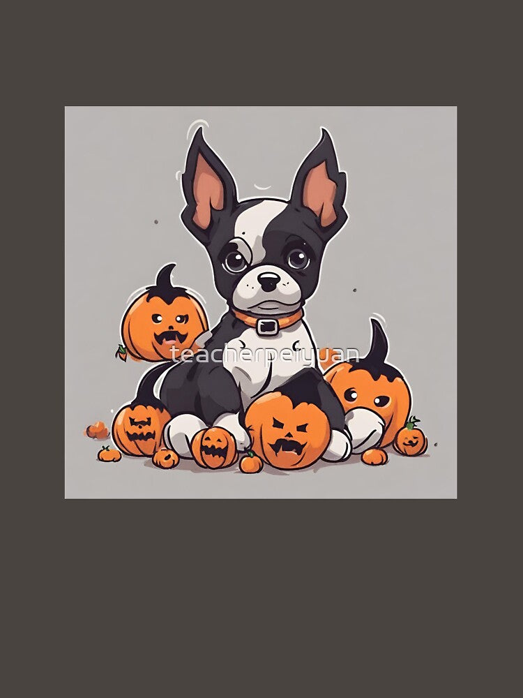 Spooky cute dog celebrate Halloween by teacherpeiyuan