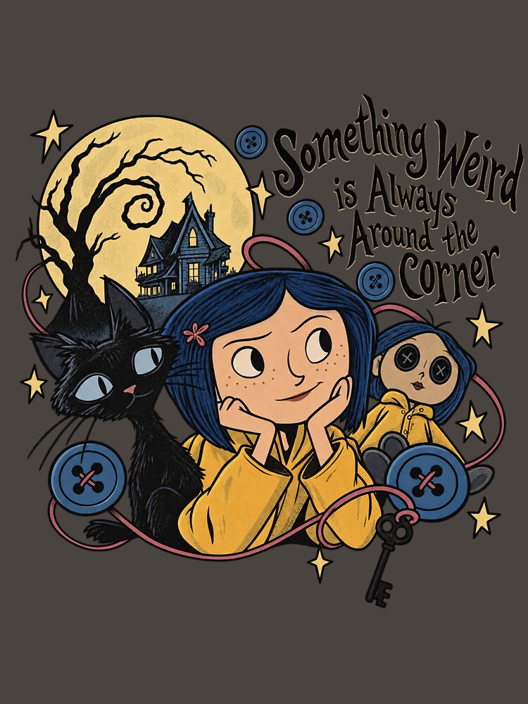 Coraline - Something Weird is Always Around the Corner by coastalquillco