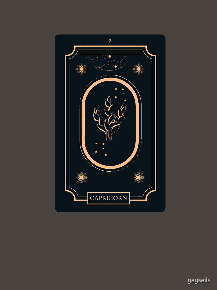 Zodiac Tarot - Capricorn by gaysails
