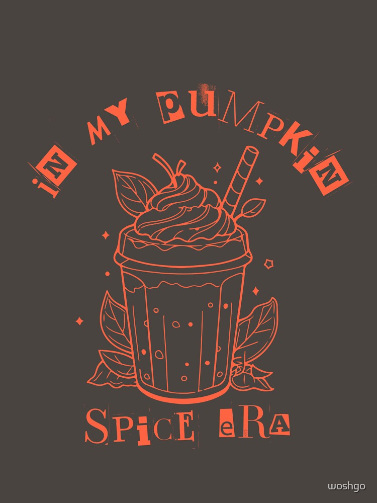 In My Pumpkin Spice Era Retro Autumn Halloween by woshgo