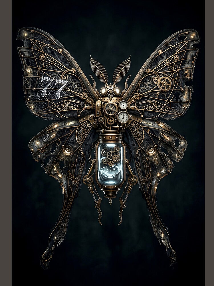 Steam-Powered Moth 77 by Studio77-Gothic