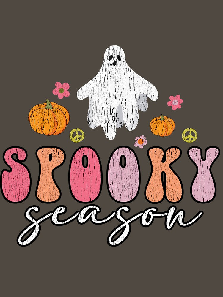 Groovy ghost spooky season Halloween Gift by Dieowl