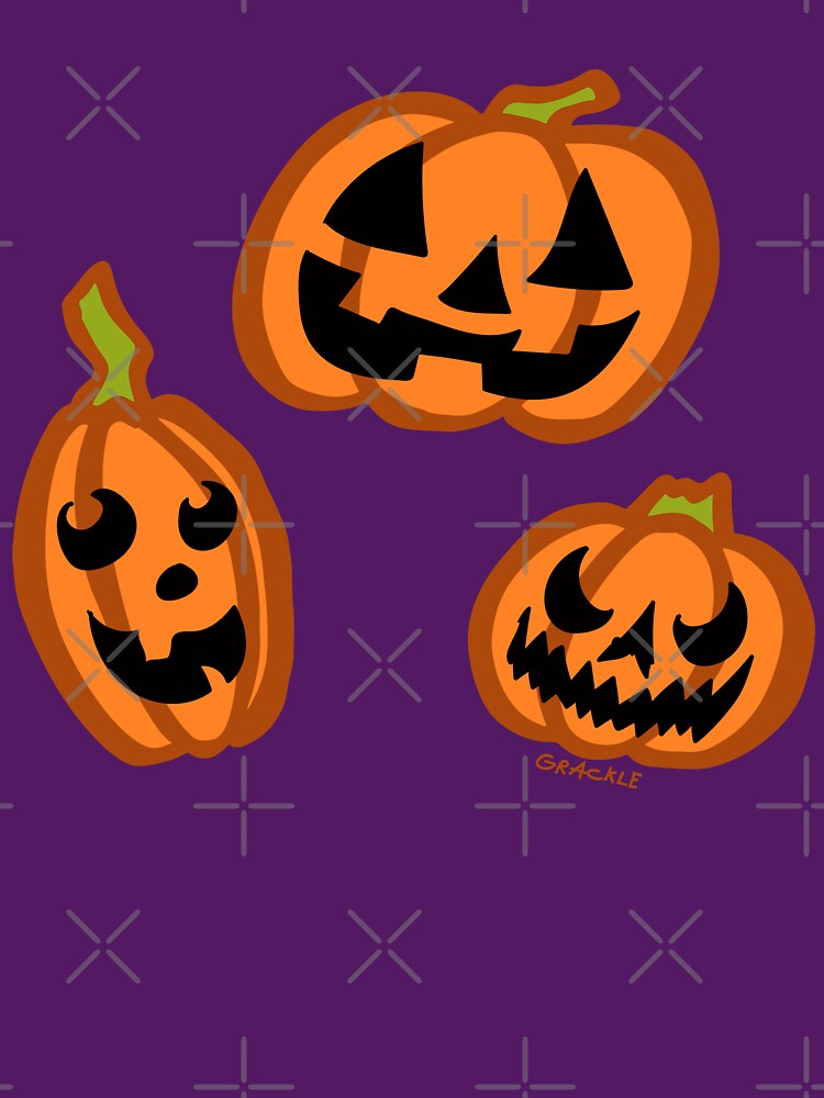 Jack-o-Lanterns Galore! by JanGrackle