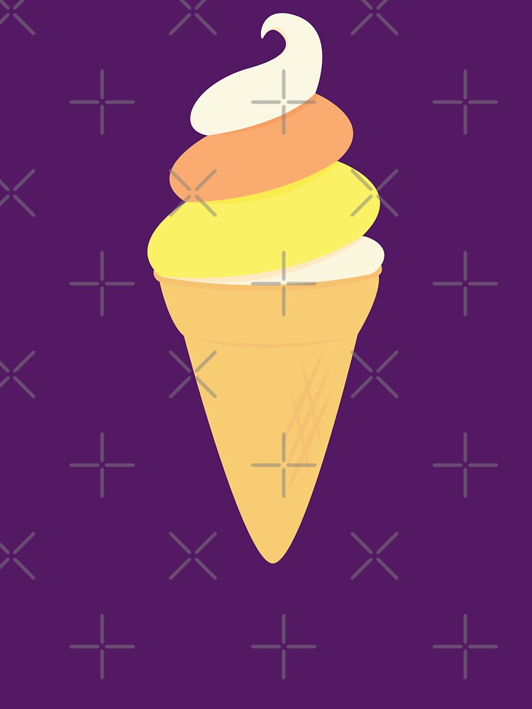 Candy Corn Halloween Ice Cream by UpPastMidnight