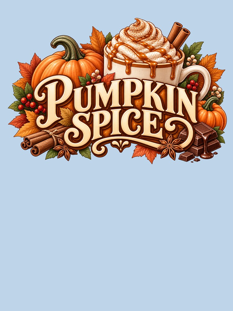 Pumpkin Spice Latte – Cozy Autumn Coffee by HO•Designs