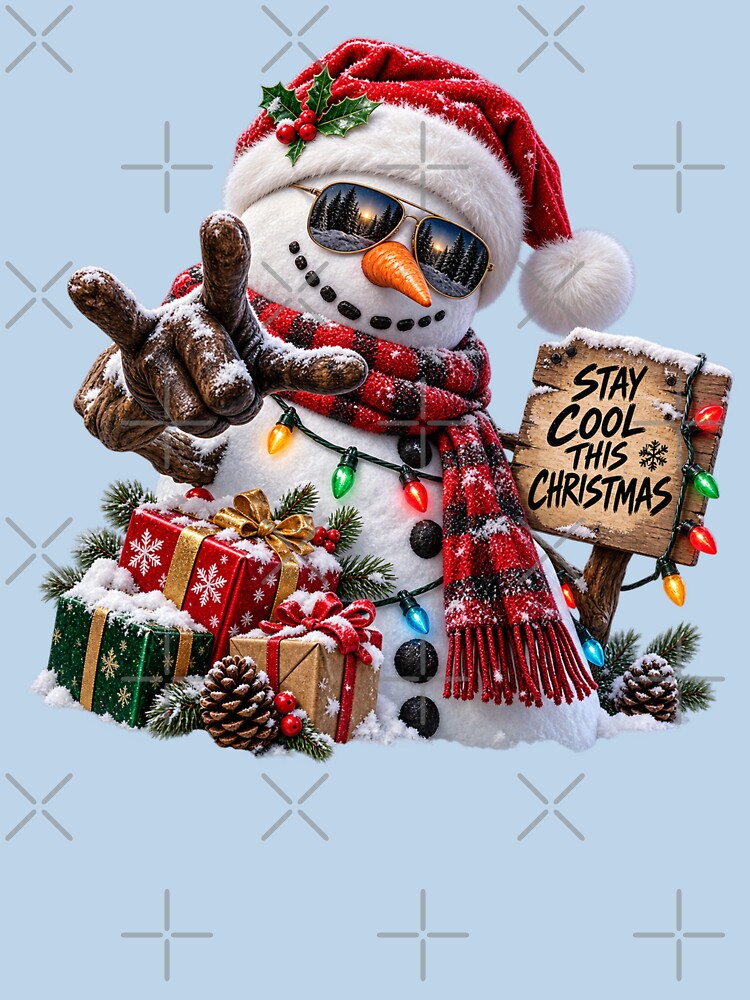 Stay Cool This Christmas – Funny Snowman by Kevin Shearer