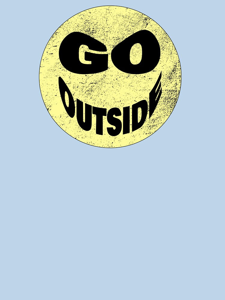 Go Outside, Pastel Smiley Face! by my-ducky-things