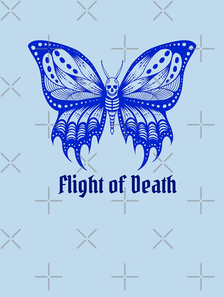 Skull Moth Butterfly – Flight of Death Gothic Design by NxtGenDesigns