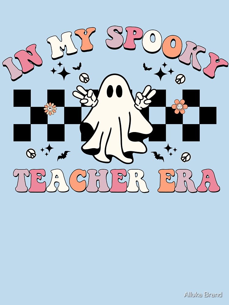 In My Spooky Nurse Era Shirt – Cute Ghost Halloween Nurse by Alluka Brand