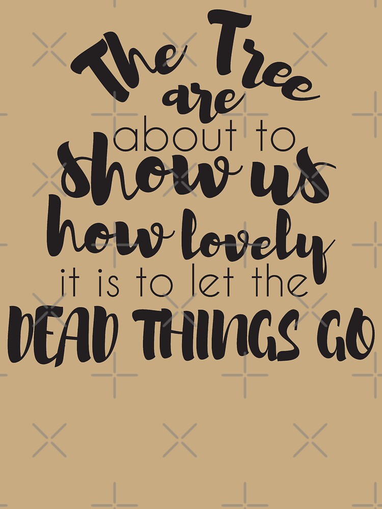 How Lovely It Is, Autumn Inspirational Quotes and Pattern 2 by FlinArt