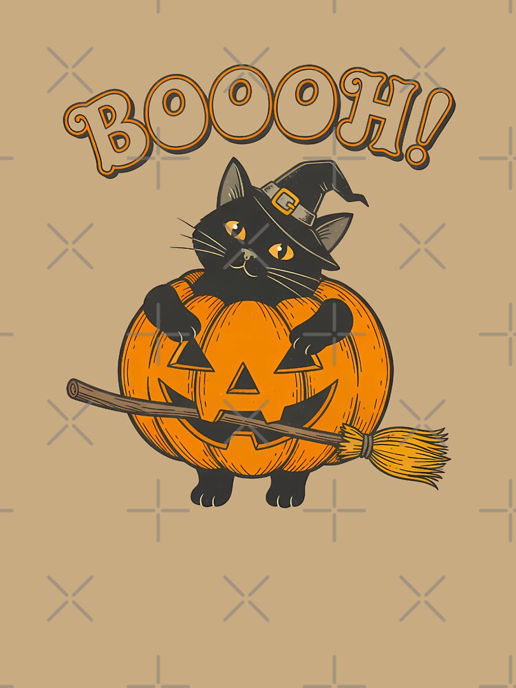 A CUTE CAT DRESSED AS A HALLOWEEN PUMPKIN by infinitearte