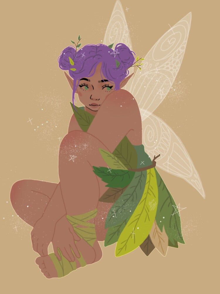 The Shy Fairy by MemoryDream
