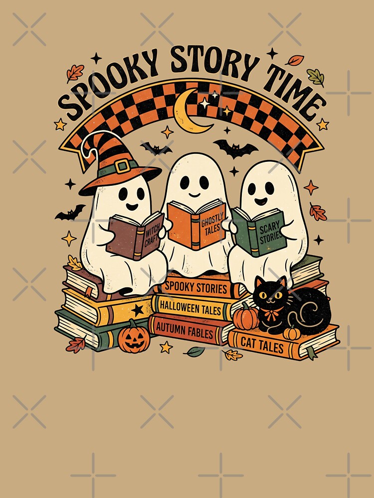 Spooky Story Time Ghost Book Club by Tiffany Roy