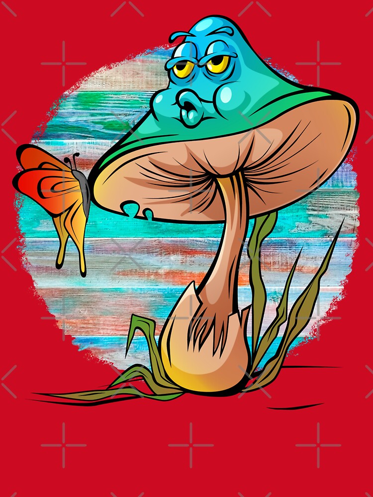 stranger mushroom classic tshirt by anandsiva2703