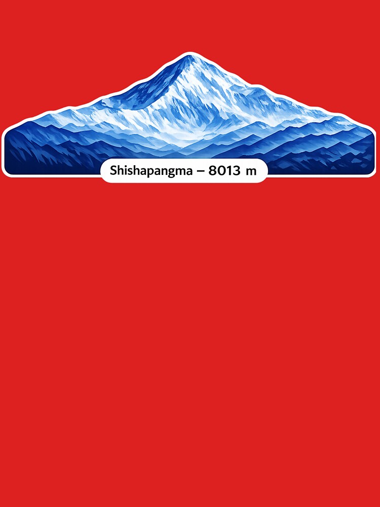 Shishapangma  8013 m – Minimalist Himalayan Mountain by Gabe1983