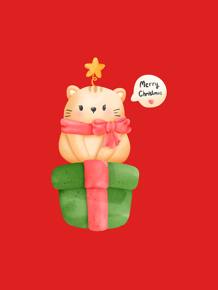 Cat Merry Christmas by Cogent Web Services