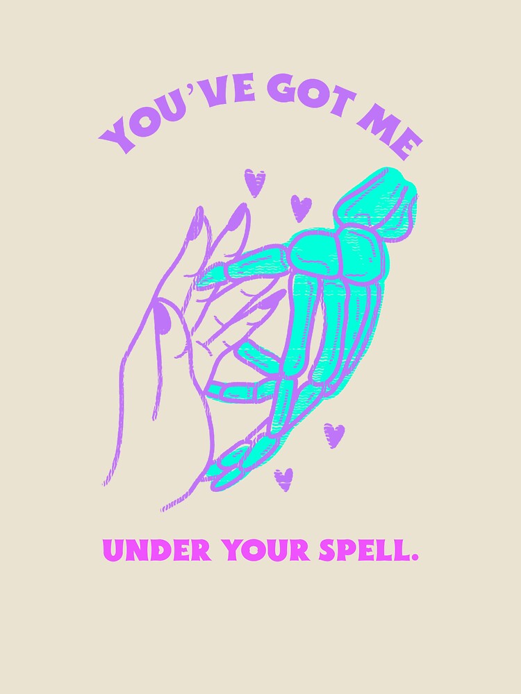 You've got me under your spell Halloween couple Tee by JAMsTees