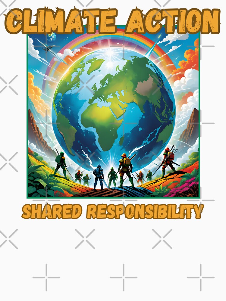 Climate Action, Shared Responsibility by Prints and Lifestyle