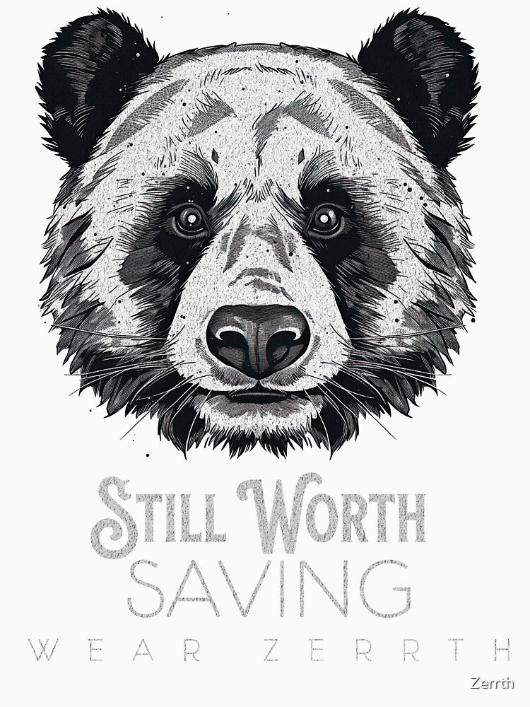 Still Worth Saving – Panda | Eco-Inspired Design by Zerrth by Zerrth