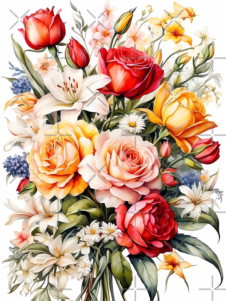 Blossoms of Elegance: A Floral Symphony by Chicandcool