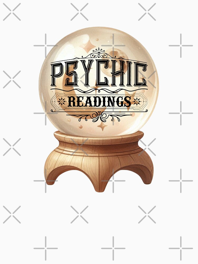 Crystal Ball Psychic Readings by The Goods, Designs by Pam Saracino