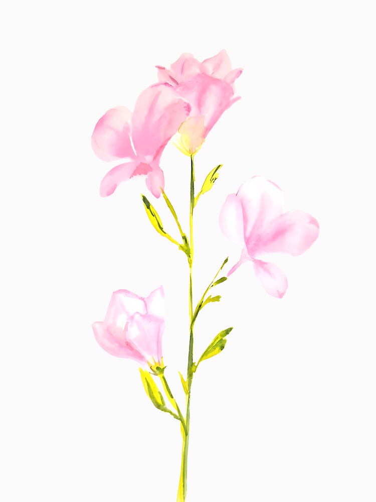 Soft Pink Lily/Magnolia Branch by elizafong