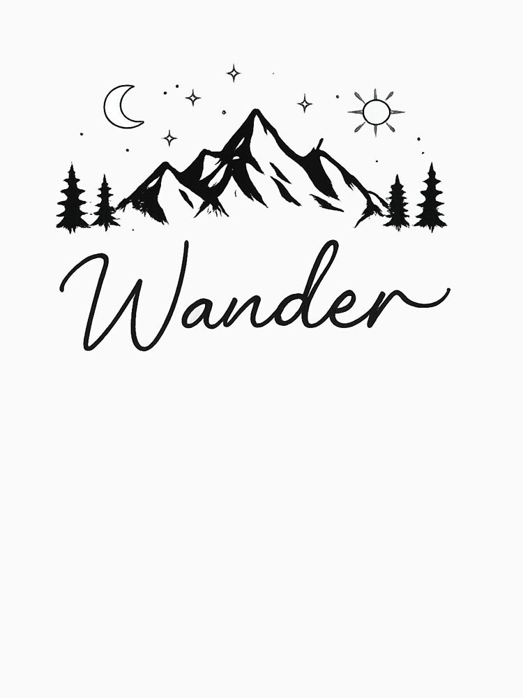 Wander Mountain Minimalist by Vision2027