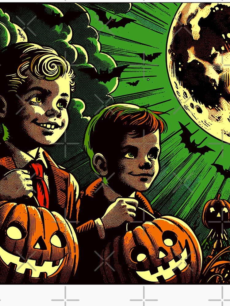 Vintage Halloween Children Trick or Treat by RayCrimson
