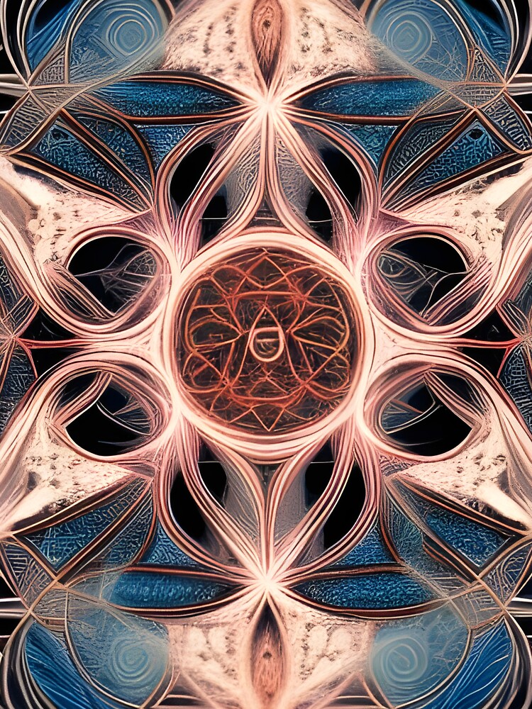 Fractal Symmetry 002 Print by DMT Official Merch