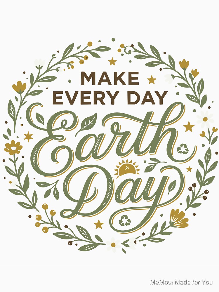 Artisan Earth Day Botanical Art - version 1 by MeMou: Made for You