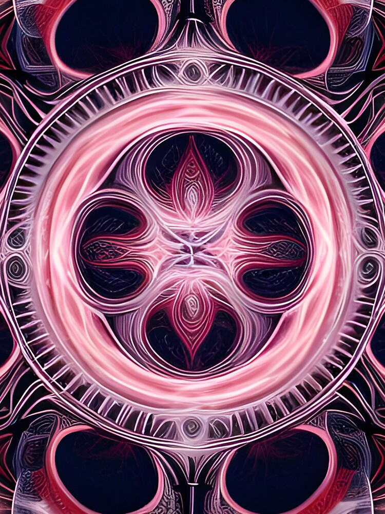 Fractal Symmetry 003 Print by DMT Official Merch