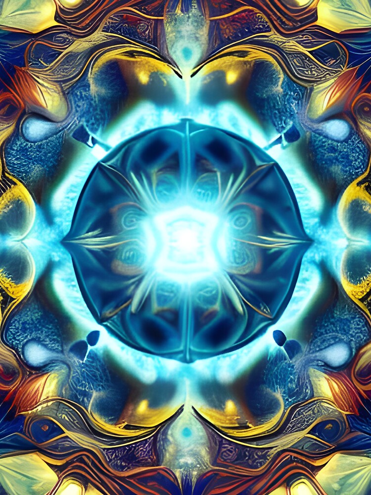 Fractal Symmetry 001 Print by DMT Official Merch