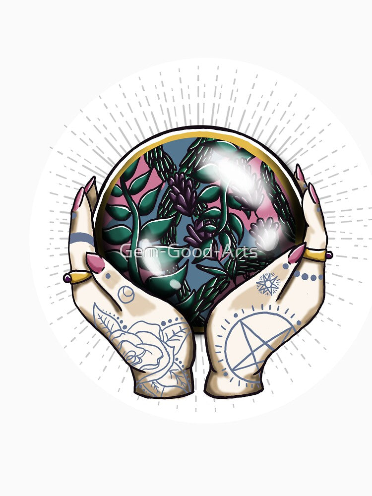 crystal ball by Gem-Good-Arts