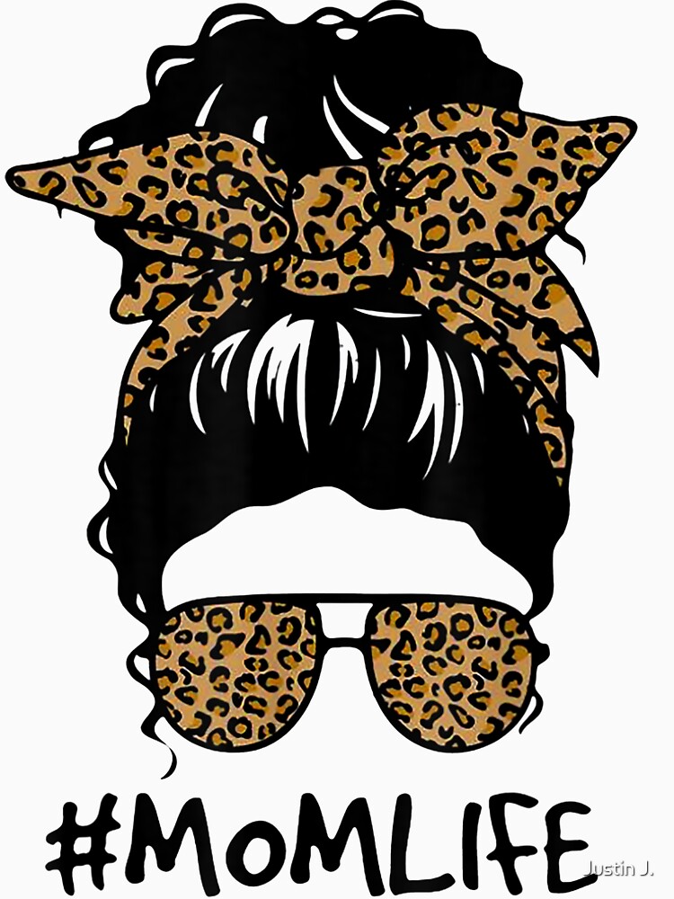 Mom Life T-Shirt Leopard #MOMLIFE by Trendy Merch 90