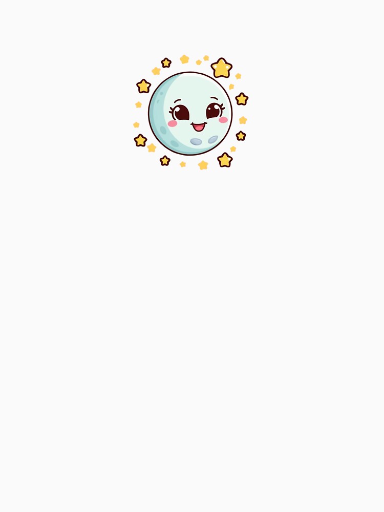 Cartoon Moon and Stars by SirensSageStone