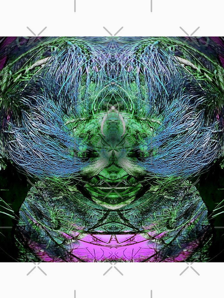 Spooky clown abstract by Coexist In Tee's