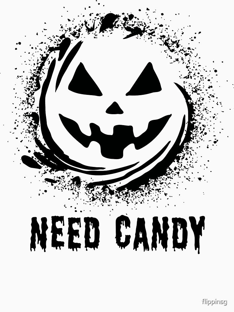 Need Candy Halloween Pumpkin by flippinsg