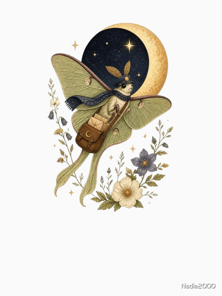 Midnight Letter Moth by Nadie2000