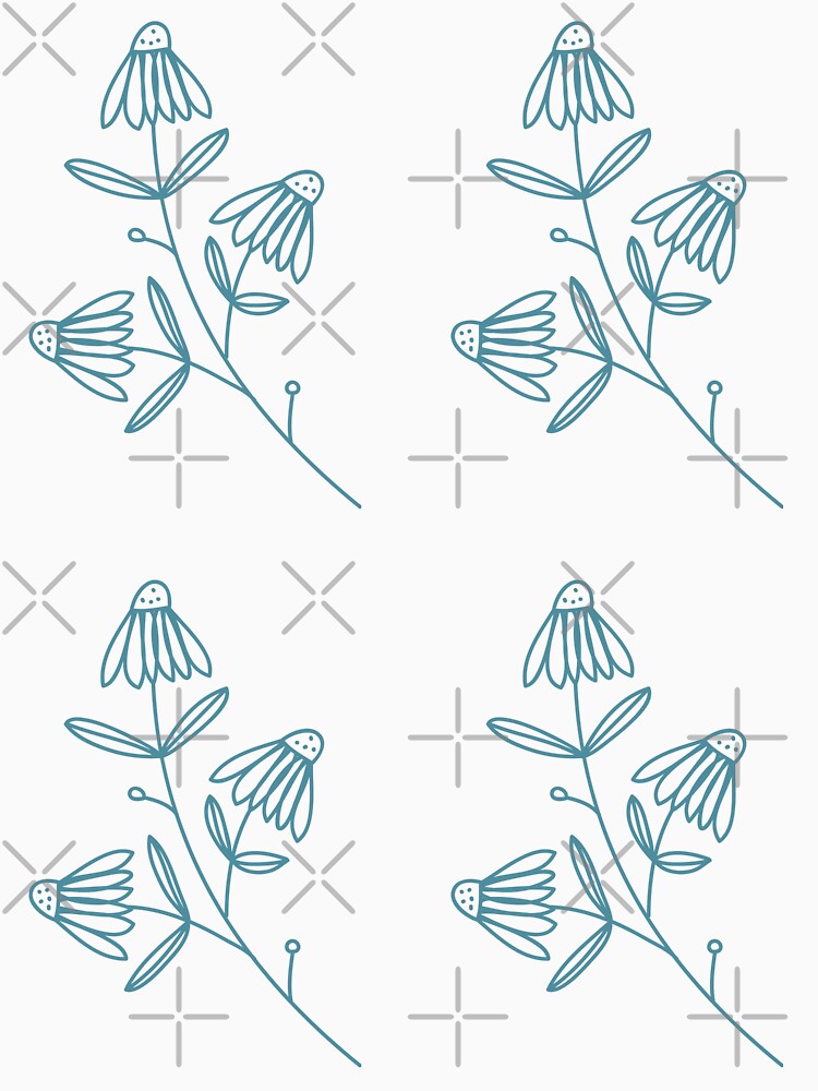 minimalist floral pattern by Autumn--Leaves
