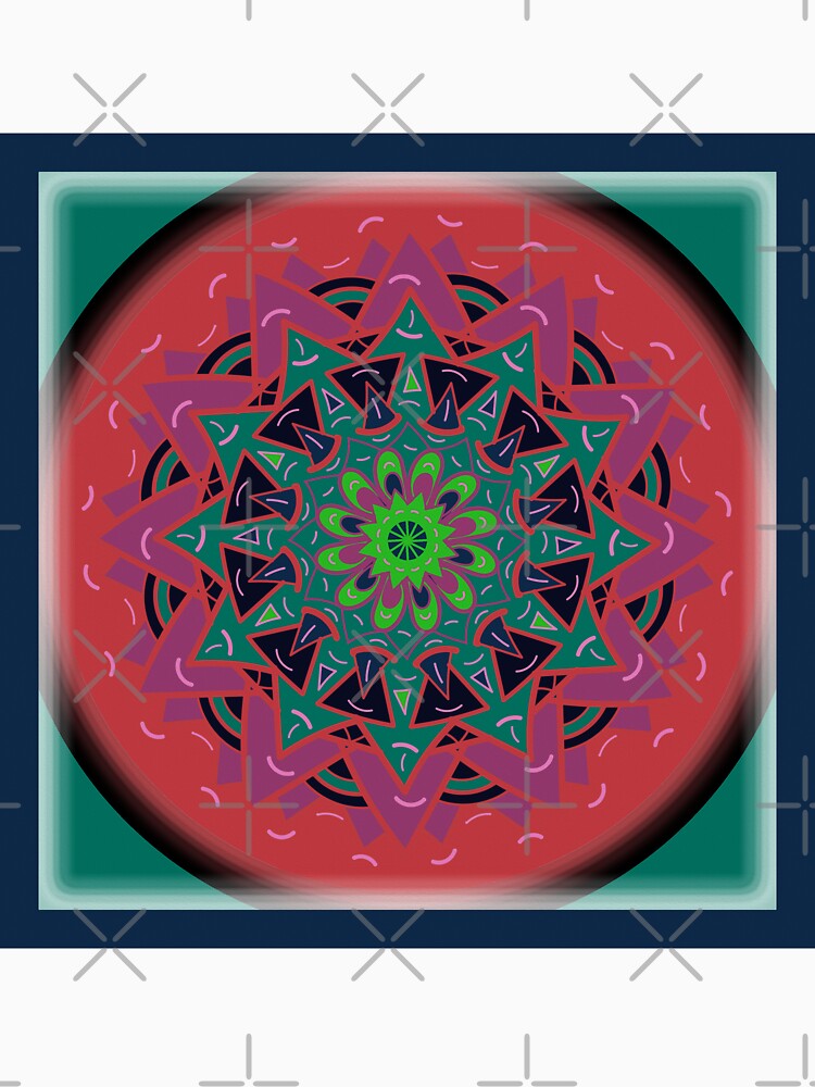 Watermelon Mandala by angeldecuir