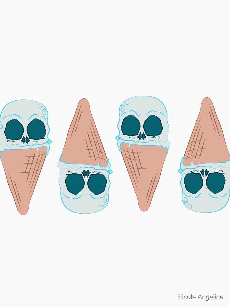 Ice Cream Skulls by Nicole Angeline