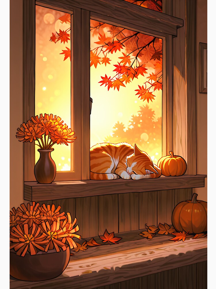 Autumn Harvest Window by Sophia-Ltd